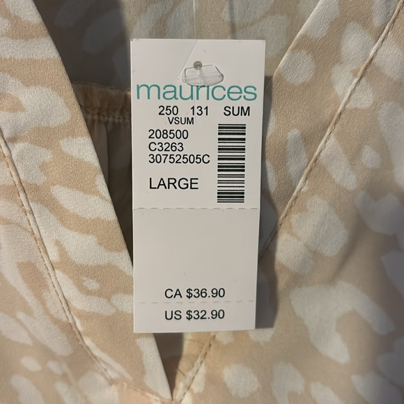 Maurice’s Popin top size Large - Picture 4 of 6